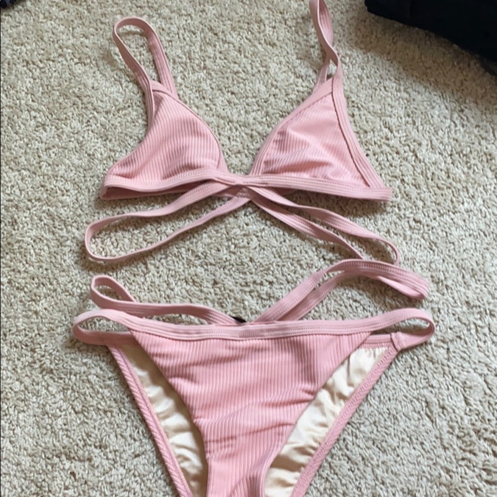 Pacsun LA hearts bikini